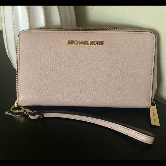 🅽🅴🆆 Michael Kors Jet Set Travel Phone Case Wristlet Wallet - Picture 4 of 11